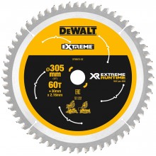 DeWALT DT99575-QZ Kreissägeblatt stationär 305 x 30 mm, 60 Zähne, XR FLEXVOLT