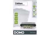 DOMO 50 Stück Vakuumierbeutel für Vakuumierer Folienschweißgeräte, 22 x 30 cm DO327L-BAG22