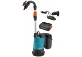 B-Ware!GARDENA 2000/2 Regenfasspumpe 18V P4A, Set 14602-61-nach dem Service!