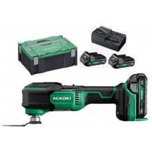 HiKOKI CV18DAWRZ Multitool 18V 2.0Ah Li-Ion im Systemkoffer II