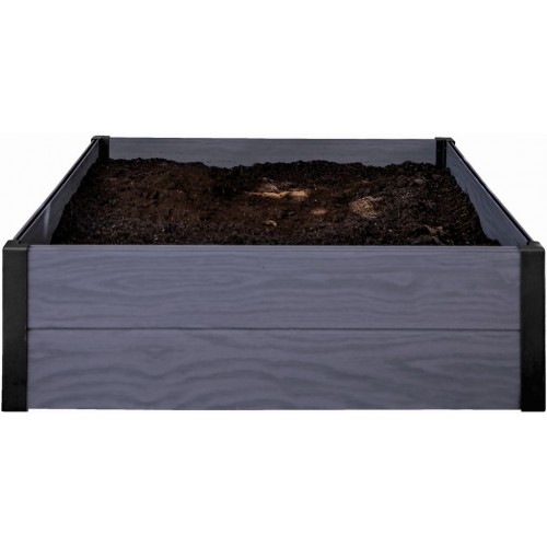 KETER MAPLE SQUARE Hochbeet, 106 x 106 x 32 cm, grau 17209665