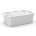 KIS BI BOX M 26L 55x35x19cm weiß/transparent