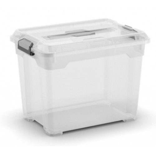 KIS MOOVER BOX S 18L 38x26,5x28,5cm transparent