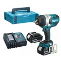 Makita DTW1002RTJ Akku-Schlagschrauber 1/2" Li -ion (2x5,0 Ah/18V) MAKPAC