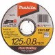 Makita B-45733 Trennscheibe 125x0,8x22mm Inox (1 Stück)