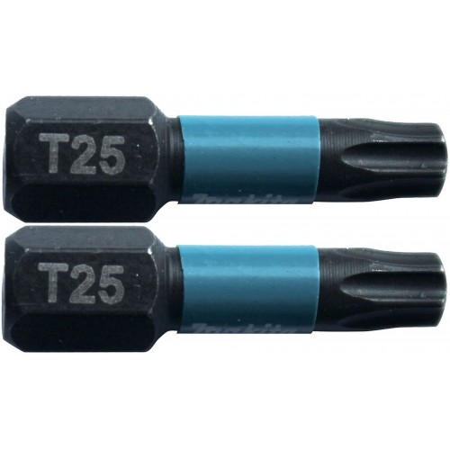 Makita B-63688 Bit 1/4" Impact Black T25, 25mm