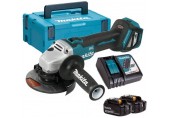 Makita DGA511RFJ Akku-Winkelschleifer 125mm Li-ion LXT 18V/3,0Ah, Makpac