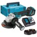 Makita DGA511RFJ Akku-Winkelschleifer 125mm Li-ion LXT 18V/3,0Ah, Makpac