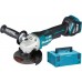 Makita Akku-Winkelschleifer 125mm (18V/ohne akku) Makpac DGA517ZJ