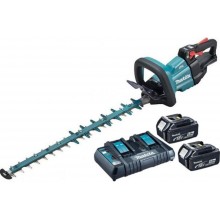 Makita DUH601PTE Akku-Heckenschere 600mm Li-ion LXT (2x5,0Ah/18V)