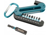 Makita E-12005 Bit-Set 1/4" Impact Black, 10 tlg.