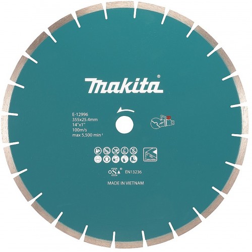 Makita E-12996 Diamantscheibe 355x25,4mm