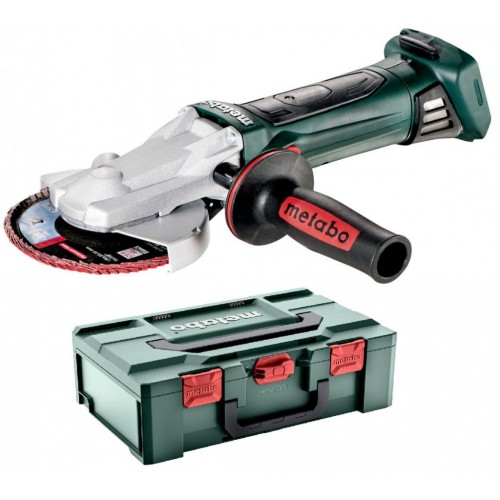 Metabo WF 18 LTX 125 Quick Akku-flachkopf-winkelschleifer 18V, MetaBOX 601306840