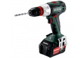 Metabo 602104500 BS 18 LT Quick Akku-bohrschrauber 18V 2X4AH LI-ION; MetaBOX