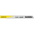 Metabo „Basic wood" 5 u-Stichsägeblätter, 74/3,0 mm 623945000