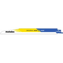 Metabo 631926000 "Demolition wood + m" 5 Säbelsägeblätter 225 x1,6