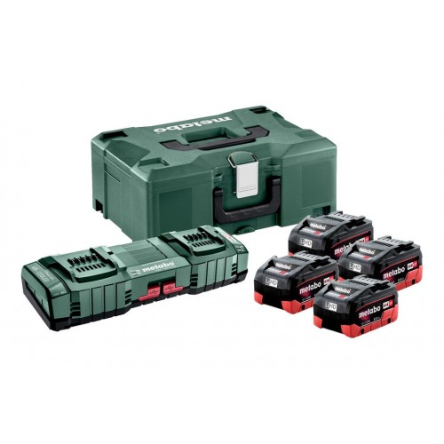 Metabo Basis set (4x8,0Ah/18V LiHD) + MetaBOX (685135000)