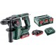 Metabo PowerMaxx BH 12 BL 16 Akku-Bohrhammer (12V/2x4,0 Ah), metabox 600207800