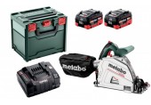 Metabo KT 18 LTX 66 BL Akku-Tauchkreissäge (18V/2x8,0Ah) MetaBOX, 601866810