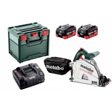 Metabo KT 18 LTX 66 BL Akku-Tauchkreissäge (18V/2x8,0Ah) MetaBOX, 601866810