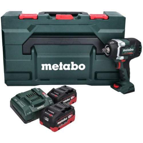 Metabo SSW 18 LTX 800 BL Akku-Schlagschrauber (1/2"/800 Nm)(18V 2x5,5Ah) MetaBox 60240360