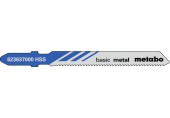 Metabo 5 Stichsägeblätter "basic metal" 51/ 1,2 mm, HSS 623637000