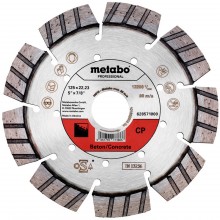 Metabo Diamanttrennscheibe 125x22,23mm"CP"Beton "professional" 628571000