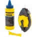 Stanley 0-47-465 PowerWinder Schlagschnur-Set mit blauer Kreide 30m