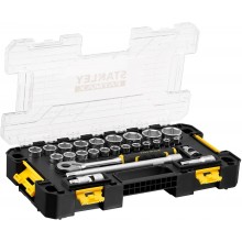 Stanley FMMT98103-1 FatMax STAK 1/2" Steckschlüssel-Set, 26-teilig