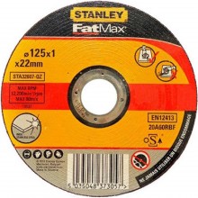 Stanley STA32607-QZ Trennscheibe für Edelstahl 125 x 1,0 x 22,2 mm