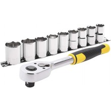 Stanley STMT82671-0 Ratschen-Set 1/2" 72 Zähne, 10-teilig