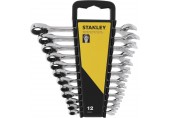 Stanley STMT82847-0 12-teiliger Ratschenringschlüssel-Satz (8-19mm)