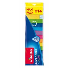 VILEDA Microfibre Colors Megapack 14er 173740