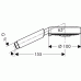 Hansgrohe Handbrause Raindance S 100 Air 3jet, chrom, Brausekopf 10 cm 28504000