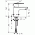 Einhebel-Waschtischmischer ohne Ablaufgarnitur DN15 31614000