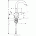 Hansgrohe Talis Zweigriff-Waschtischmischer 32030000