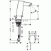 Hansgrohe Talis S2 Elektronik Waschtischarmatur Batteriebetrieb 6 V - 32110000