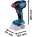 BOSCH GDX 18V-210 C PROFESSIONAL Akku-Drehschlagschrauber 06019J0201