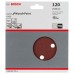 BOSCH Schleifblatt C430, 5er-Pack 150 mm, 120 2608605720