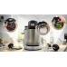 Bosch Serie 6 Küchenmaschine mit Waage 1600 W Schwarz, Edelstahl gebürstet MUMS6ZS00