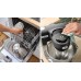 Bosch Serie 6 Küchenmaschine mit Waage 1600 W Schwarz, Edelstahl gebürstet MUMS6ZS00