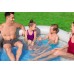 BESTWAY TruPrint Family Pool 213 x 206 x 53 cm, Steinwand-Optik 54423