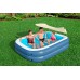 BESTWAY Summer Bliss Family Pool mit Sonnenschutzdach, 254 x 178 x 140 cm 54449