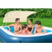 BESTWAY Summer Bliss Family Pool mit Sonnenschutzdach, 254 x 178 x 140 cm 54449