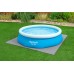 BESTWAY Flowclear Pool-Bodenschutzfliesen-Set, 9 Stück á 78 x 78 cm, grau 58636