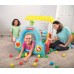 BESTWAY Fisher-Price Dampflok Bällebad 132 x 94 x 89 cm 93537