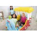 BESTWAY Fisher-Price Dampflok Bällebad 132 x 94 x 89 cm 93537