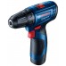 BOSCH GSR 120-LI Akku-Bohrschrauber 2x GBA 12V 2.0Ah 06019G8000