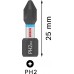 BOSCH PRO Phillips Impact Bit, PH2, 25 mm, Display, 10 x 25 Stück 2607002803