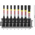 BOSCH PRO Torx Impact Bit Set, T15; T20(x2); T25(x2); T30(x2); T40, 55 mm, 8-tlg.